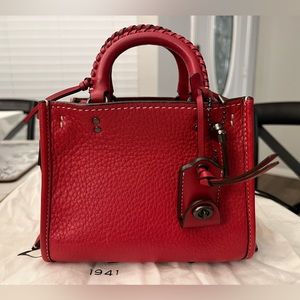 Coach Rogue 17 in 1941 Red with Whipstitch Handle